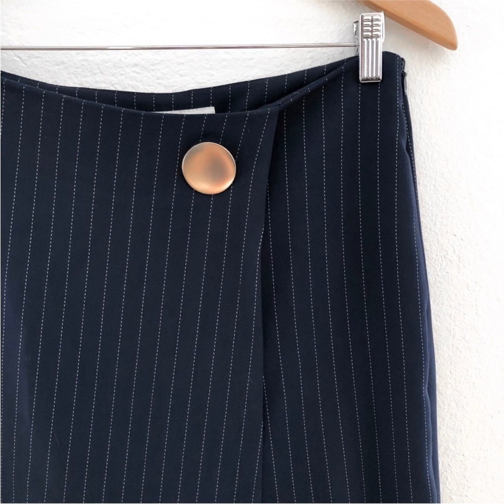 NWOT Pixie Market striped navy wide leg pants chic boho bohemian size small - Picture 4 of 9